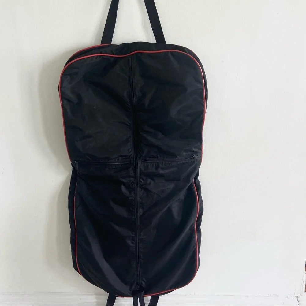 Vintage Rare PLAYBOY‎ Sport Black Red Travel Garment Bag